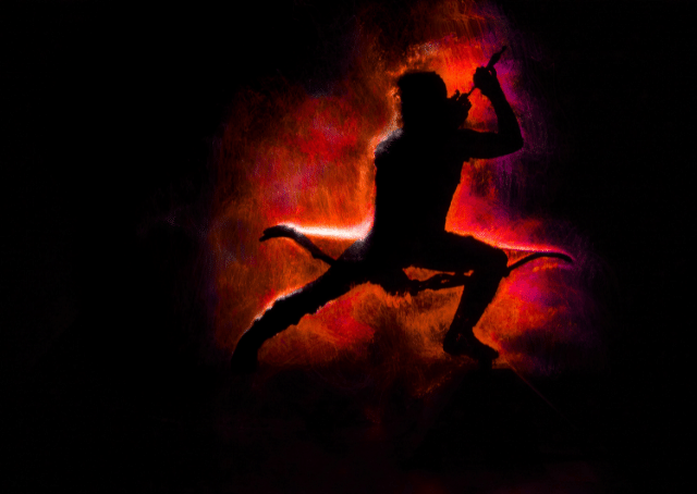 Man die Herne de Jager uitbeeldt