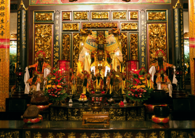 Standbeeld van Pangu, de schepper van de wereld