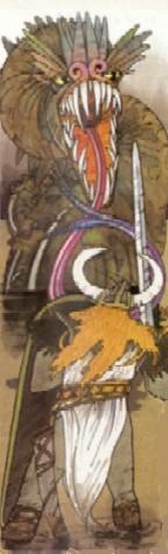 Beowulf doodt Grendels moeder