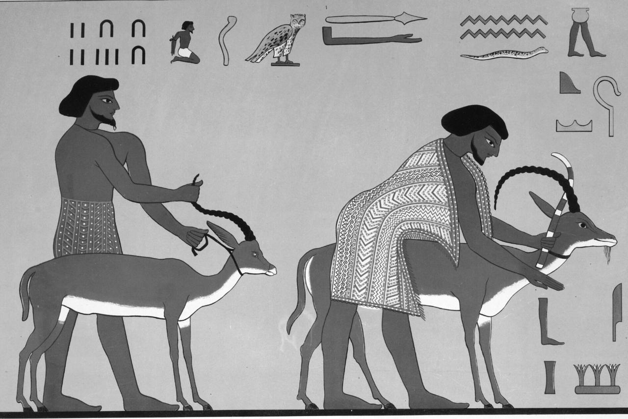 Boeren in het Oude Egypte