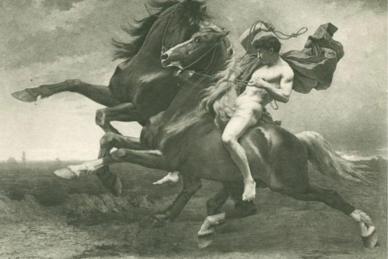 Automedon: De wagenmenner met twee onsterfelijke paarden