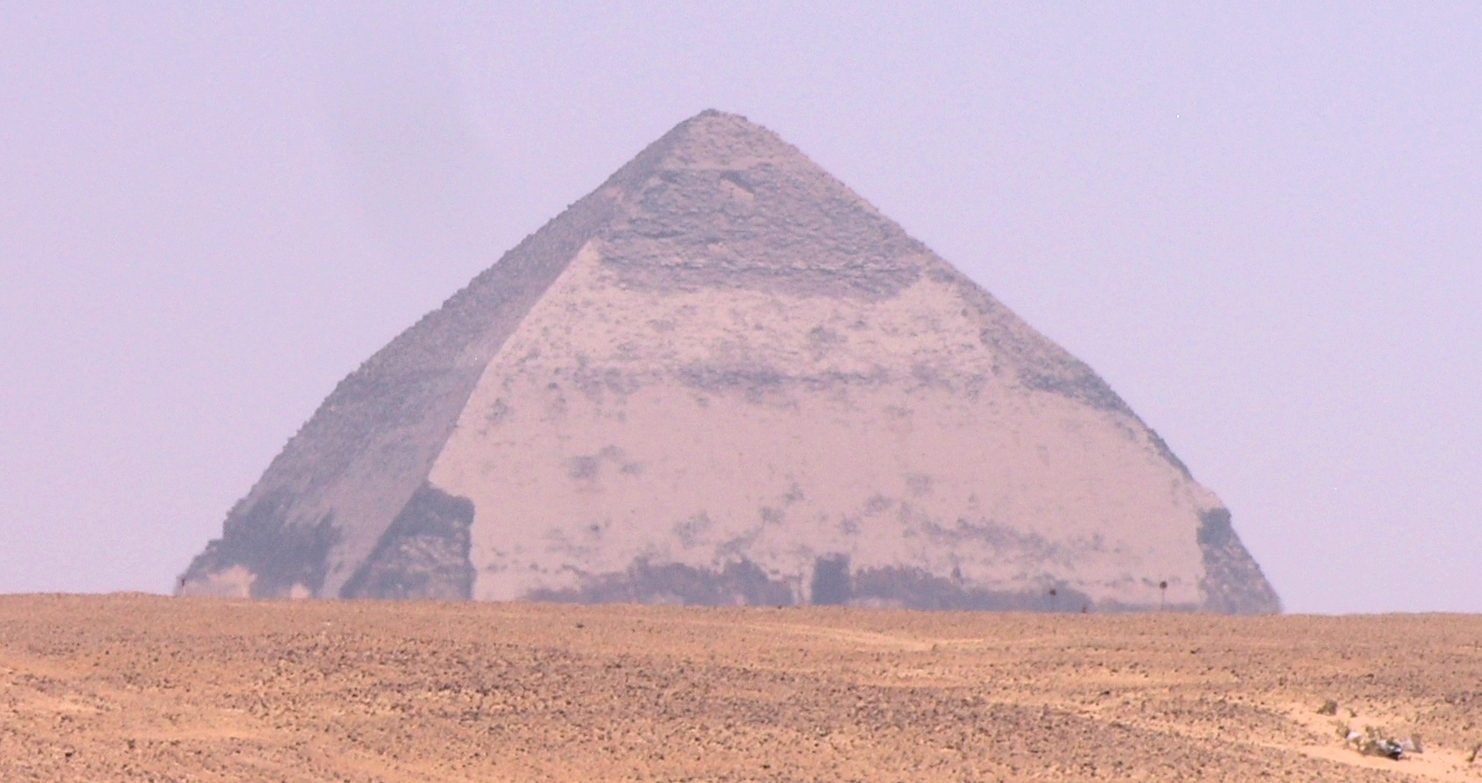 Dahshur - Gebroken Piramide - uitsnede