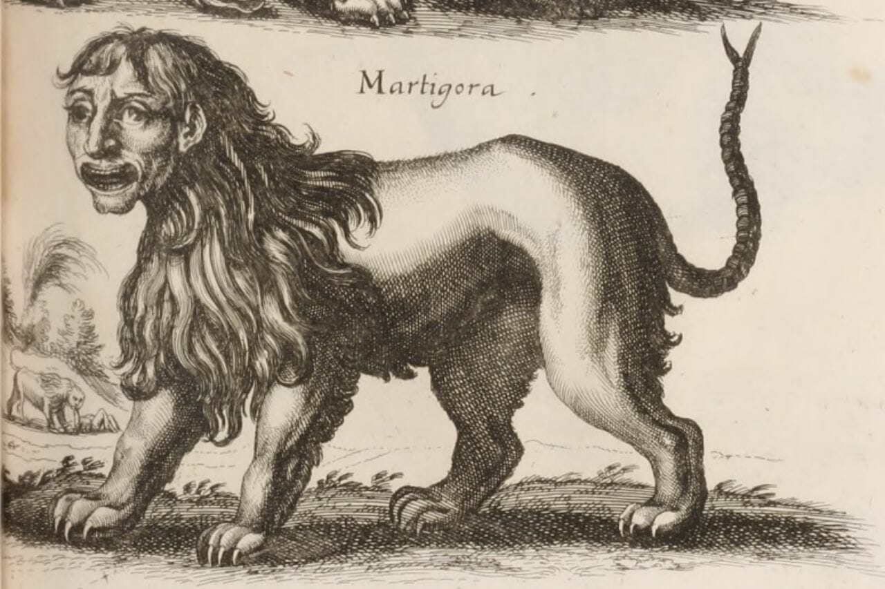 Manticore vs Chimera: De twee hybride wezens uit de oude mythologieën