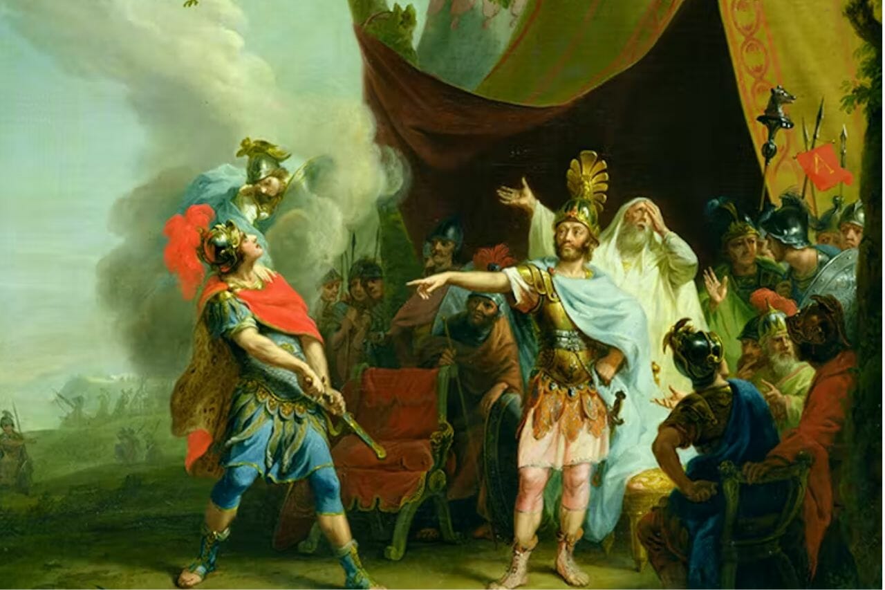 De rol van trots in de Ilias: Griekse krijgers