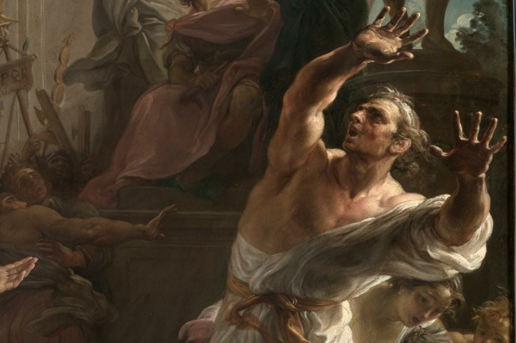 Protesilaüs, de eerste Griekse held die voet op Trojaanse bodem zette