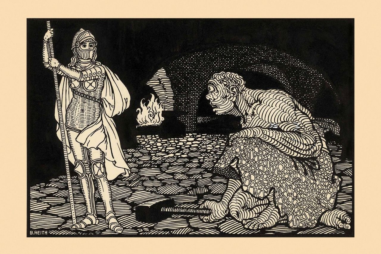 Een Cycloop-reus uit de Griekse mythologie met een enkel oog